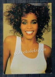 Whitney Houston Kartpostal KRT3582 - Gökçekoleksiyon