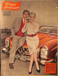 Wiener Illustrierte Nr 12 23 Marz 1957 - Mama Magda Schneider, Prinzessin Caroline, Elsa Martinrlli NDR84482 - Gökçekoleksiyon