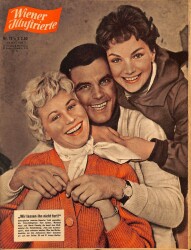 Wiener Illustrierte NR 13 29 Marz 1958 - Königin Elizabeth, Fütstin Gracia Patricia, Maria Schell, Gina Lollobrigida, Nur Chiffon NDR84101 - Gökçekoleksiyon