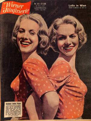 Wiener Illustrierte Nr 13 30 Marz 1957 - Alice Und Ellen, Ava Gardner, Gina Lollobrigida NDR84483 - 1