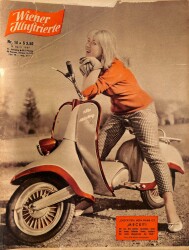 Wiener Illustrierte Nr 14 6 April 1957 - Kevin Carroll, Anita Carroll, Elizabeth Taylor NDR84484 - Gökçekoleksiyon