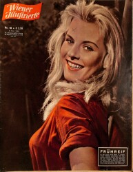Wiener Illustrierte Nr 18 3 Mai 1958 - Soraya, Margaret, Elizabeth, Sophia Loren NDR84460 - Gökçekoleksiyon