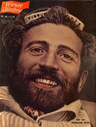 Wiener Illustrierte Nr 30 27 Juli 1957 - Herman Buhl, Hannerl Melcher, Prinz Karim NDR84488 - Gökçekoleksiyon