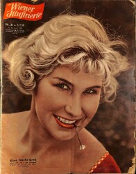 Wiener Illustrierte Nr 31 2 August 1958 - Ava Gardner, Stewart Granger, David Niven, Sophia Loren NDR84471 - Gökçekoleksiyon