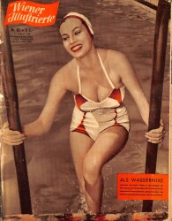 Wiener Illustrierte NR 32 11 August 1956 - Anita Ekberg, Marschal Tito , Marina Vlady, Marlon Brando NDR84099 - Gökçekoleksiyon