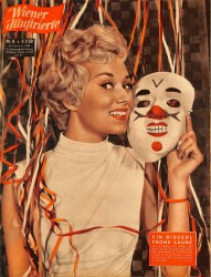 Wiener Illustrierte NR 6 8 Februar 1958 - Prinz Karim in Karachi , Belinda Lee NDR84105 - Gökçekoleksiyon