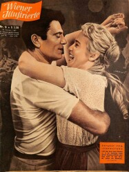 Wiener Illustrierte Nr 6 9 Februar 1957 - Maria Schell Die Rose Bernd, Elizabeth Taylor NDR84477 - Gökçekoleksiyon