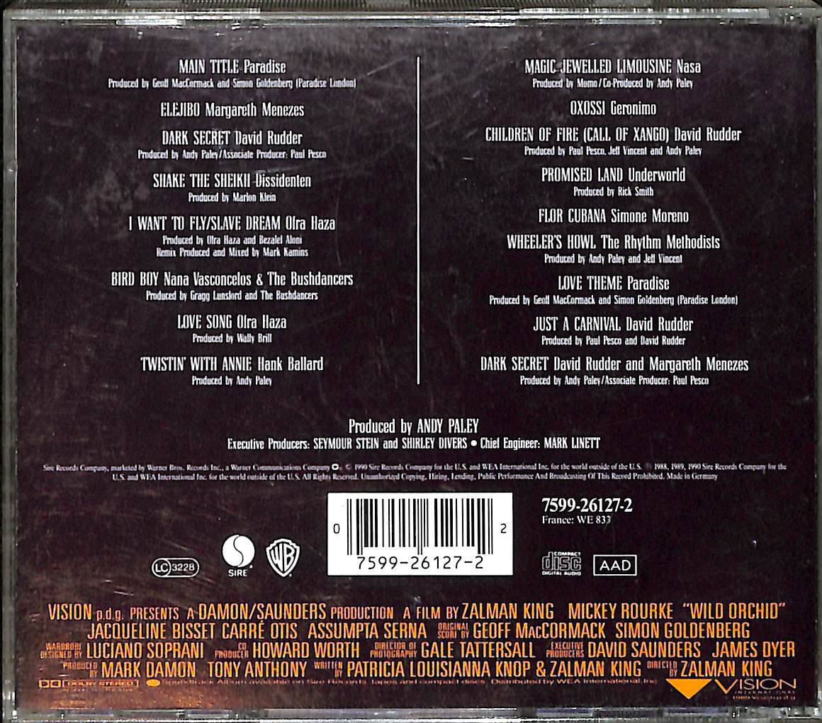 Wild Orchid - Music From The Motion Picture CD (İkinci El) CD4137 - 2