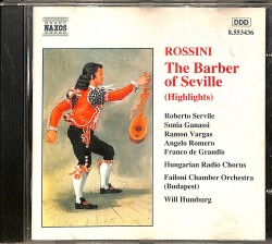 Will Humburg - Rossini: Barber of Seville CD (İkinci El) CD5535 - 1