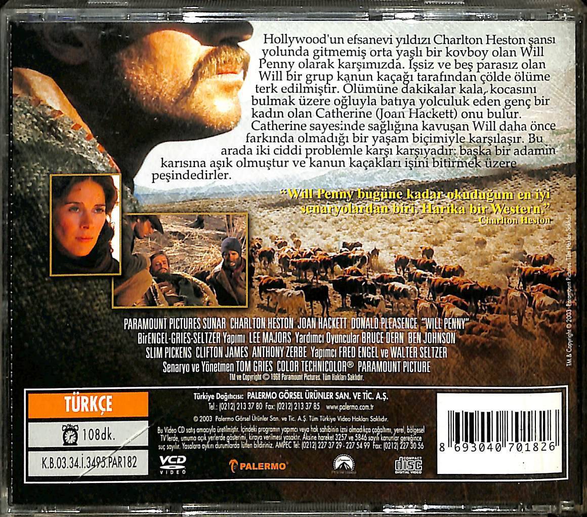 Will Penny (Charlton Heston) VCD Film VCD13950 - 2