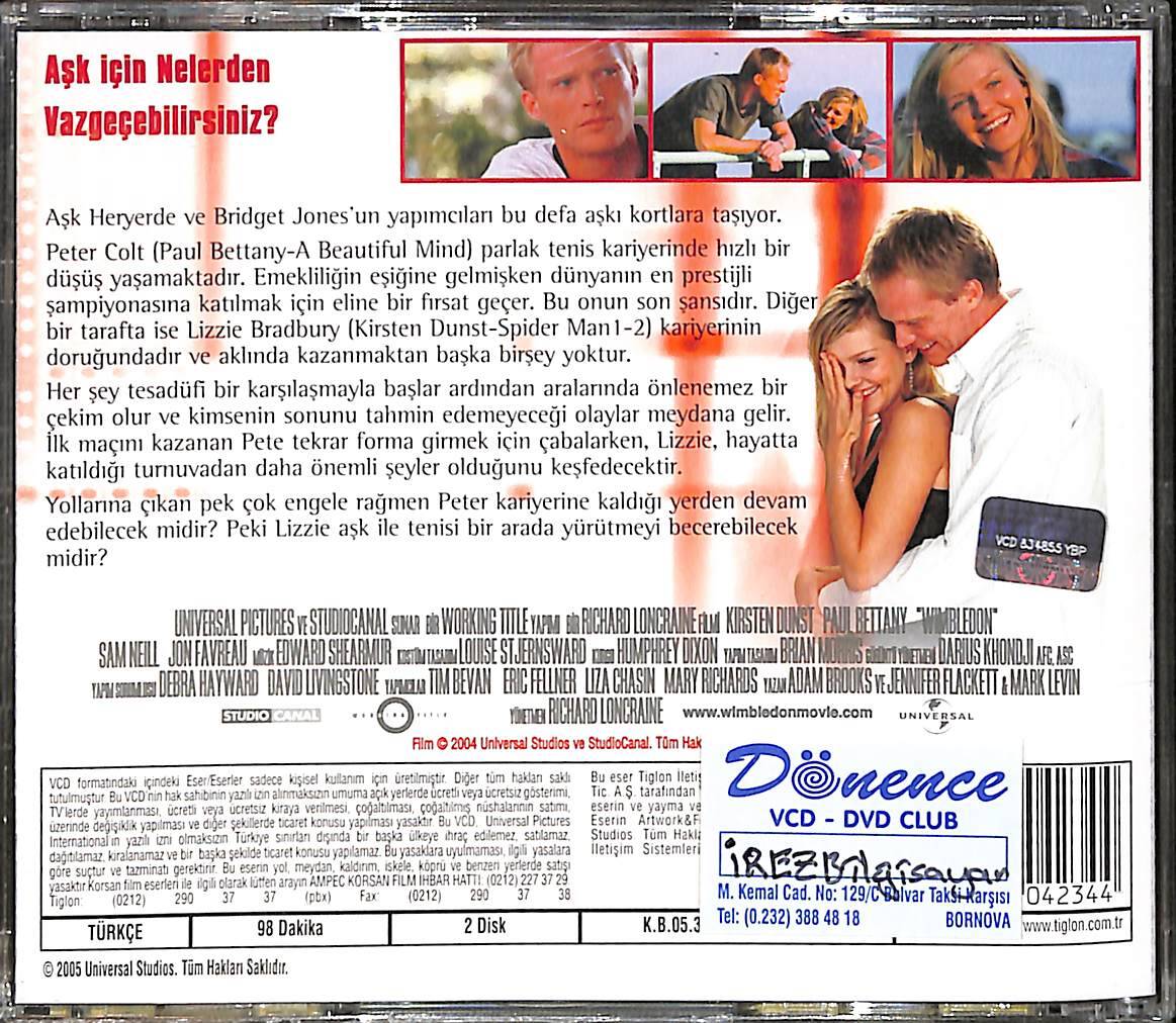 Wimbledon (2004) Orijinal VCD Film VCD28554 - 2