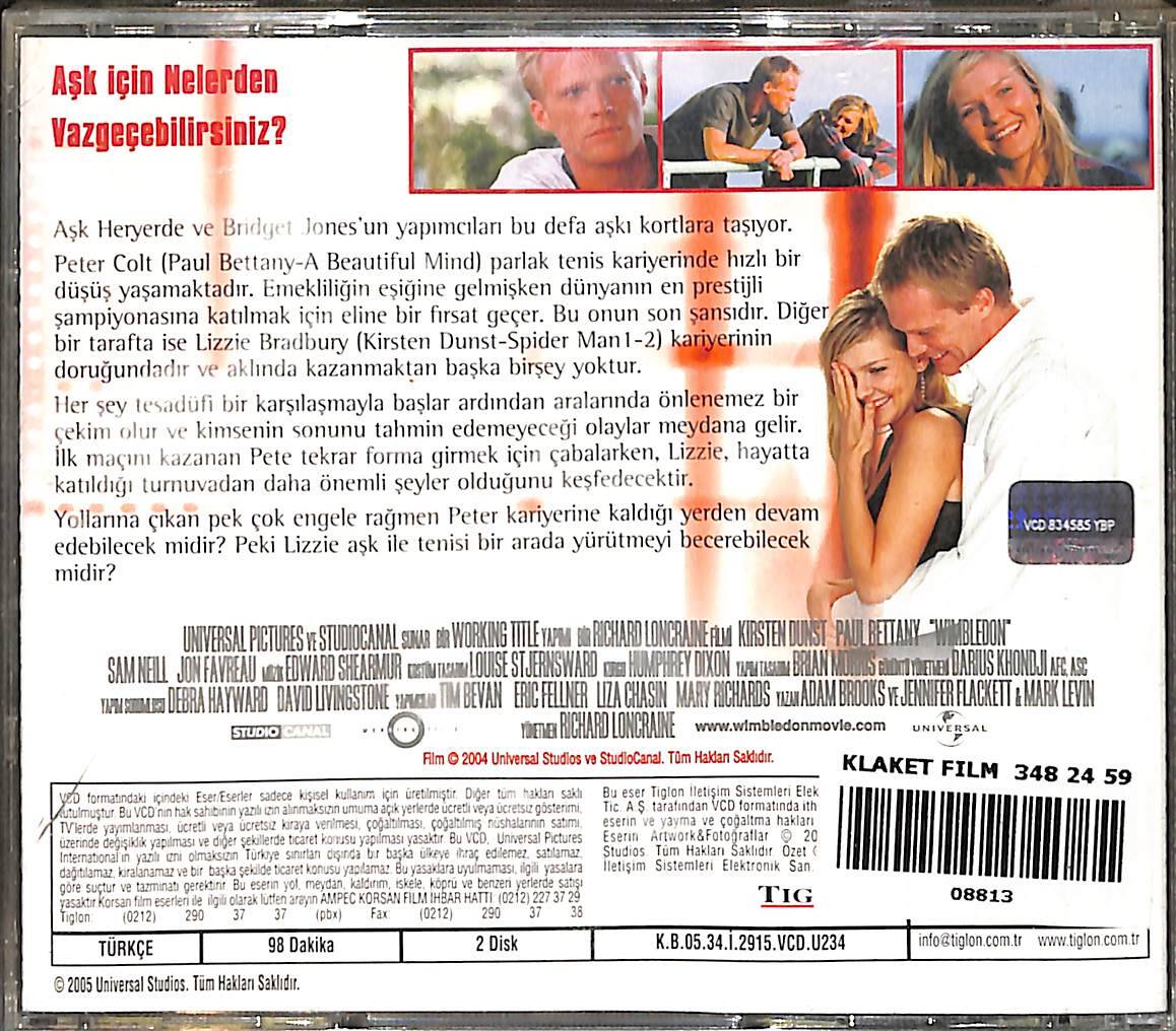  Wimbledon Orijinal VCD Film VCD29115 - 2