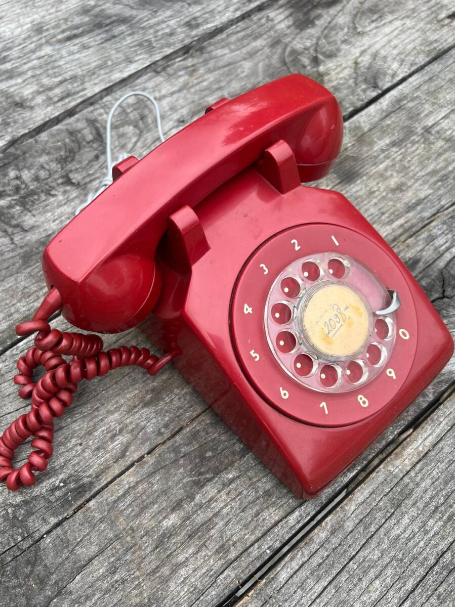 Vintage Çevirmeli Ahizeli Telefon AOB6398 - 3