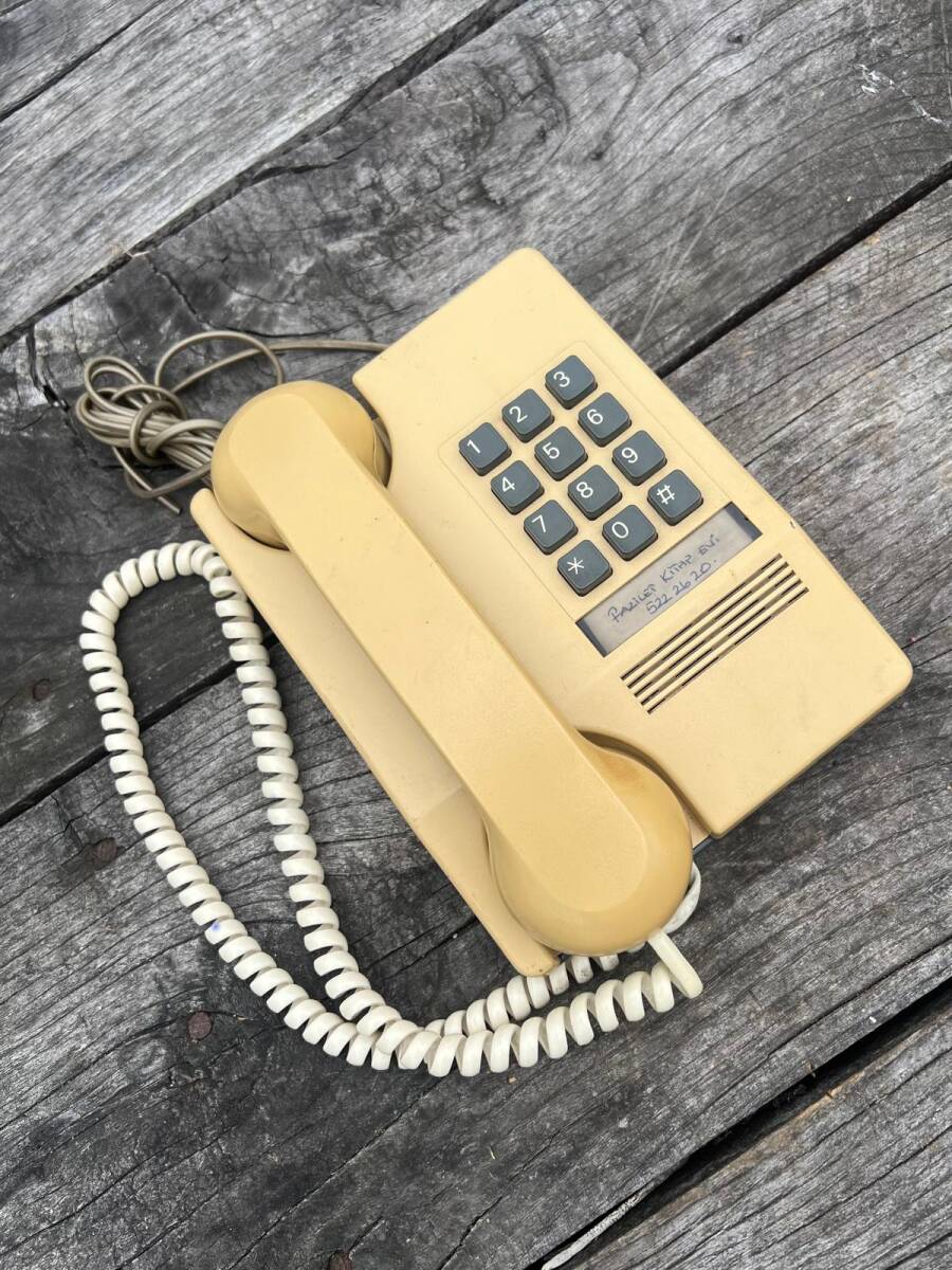 Vintage Tuşlu Ahizeli Telefon AOB6399 - 2