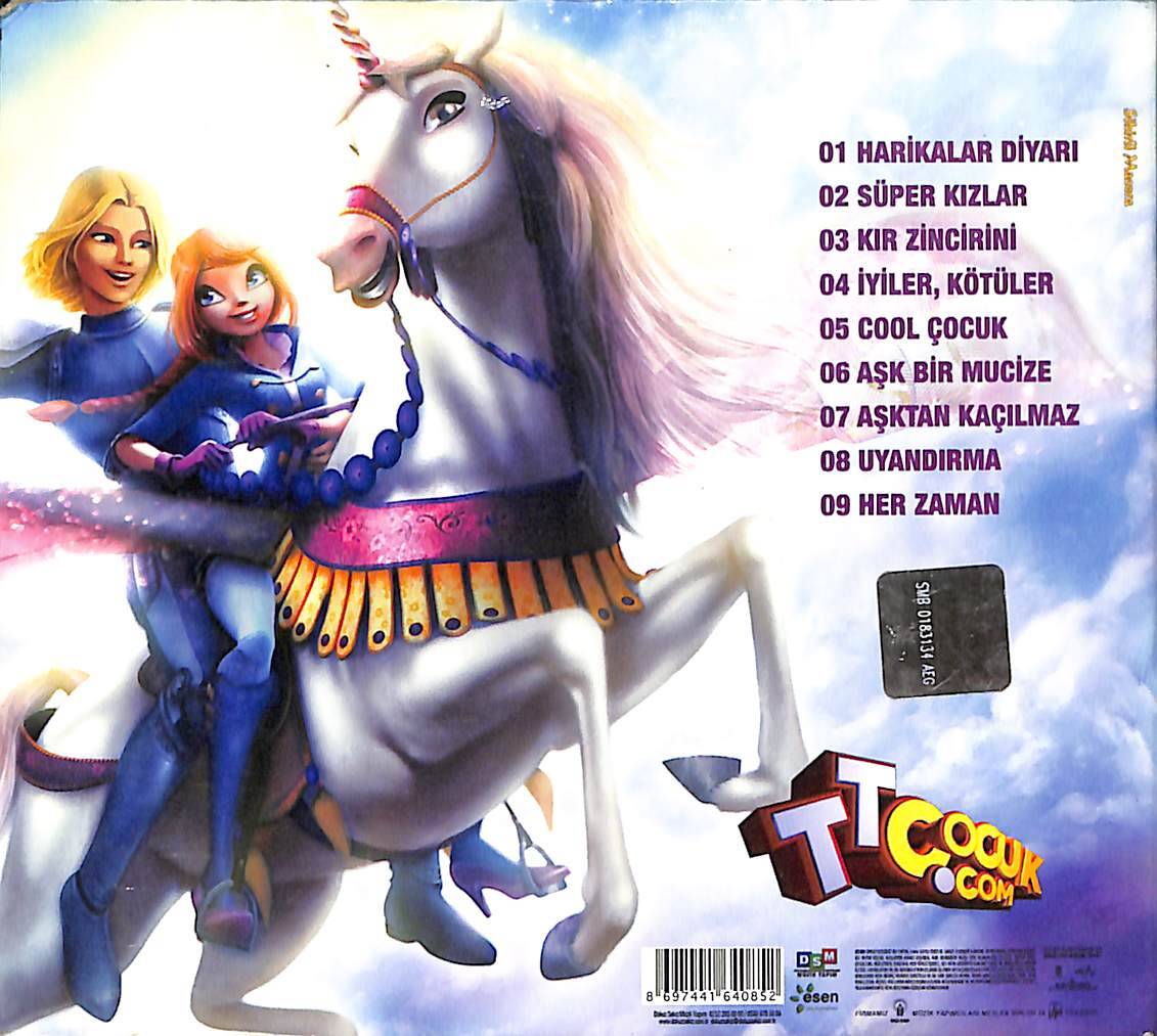 Winx Club Sihirli Macera CD (İkinci El) CD5642 - 2