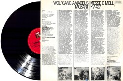 Wolfgang Amadeus Mozart - Messe C-Moll KV 427 (Almanya Baskı) LP PLAK (10/8.5) PLK25982 - 2
