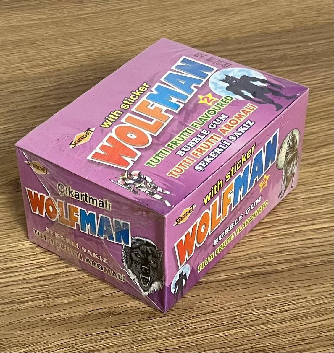 WOLFMAN (SAADET) 2001 Şekerli Sakız Açılmamış Kutu # SKZ1826 - 3