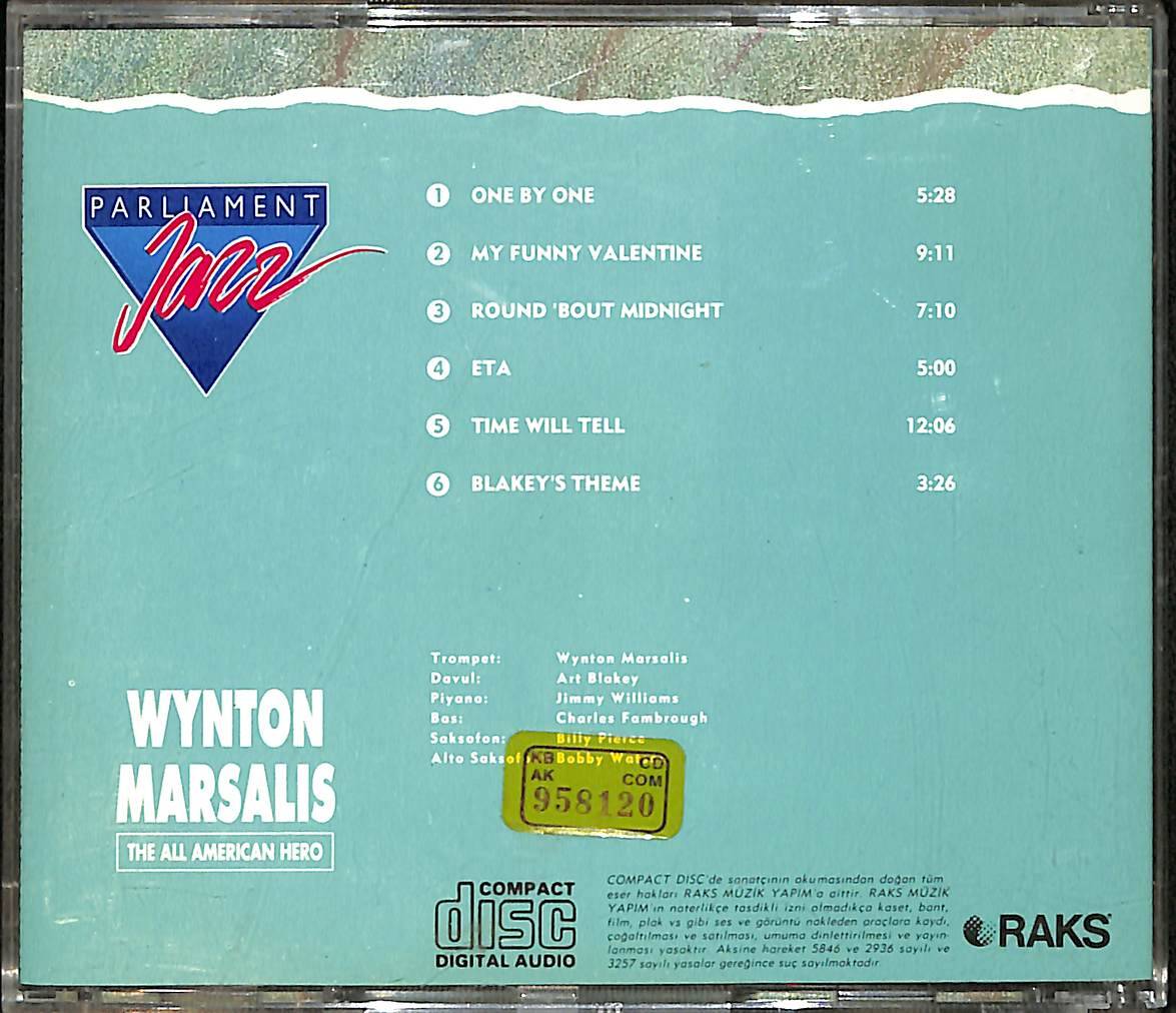 Wynton Marsalis - The All American Hero CD (İkinci El) CD4198 - 2