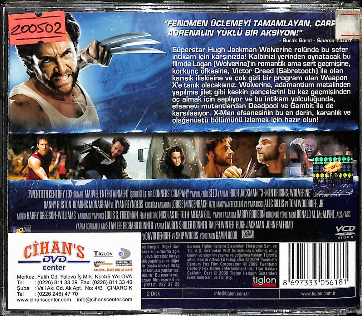 X Men Başlangıç Wolverine VCD Film VCD14981 - 2