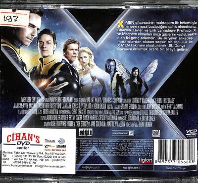 X-Men Birinci Sınıf VCD Film (108.5) VCD24276 - 2