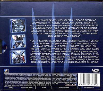 X-MenX-Men 2X-Men Son Direniş (3 VCD Bir Arada) VCD Film (108) VCD22349 - 2