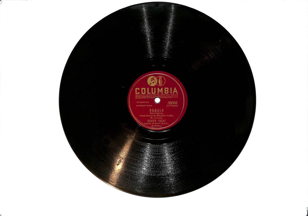 Xavier Cugat And His Orchestra - Babalu & Bambarito TAŞ PLAK (10/6.5) PLK26307 - 1