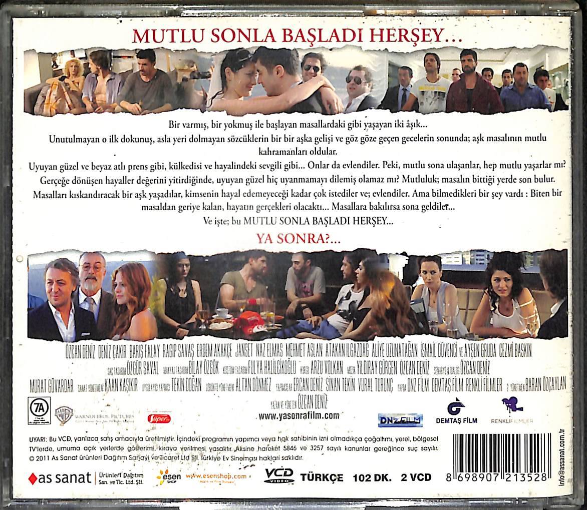 Ya Sonra Orjinal VCD Film ' Özcan Deniz - Deniz Çakır ' VCD27936 - 2
