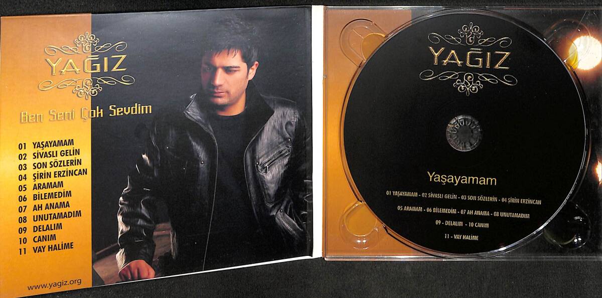 Yağız - Ben Seni Çok Sevdim CD (İkinci El) CD4236 - 2