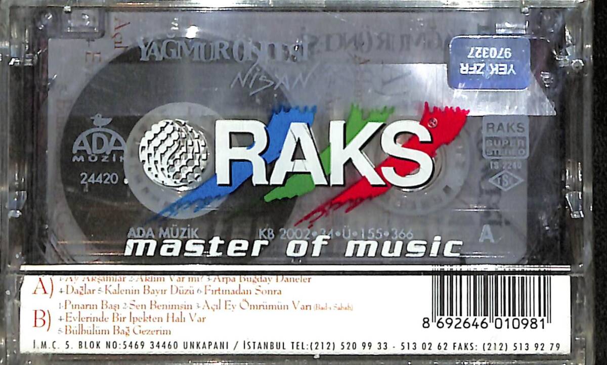 Yağmur Öncesi - Nisan Kaset (Sıfır) KST28076 - 2