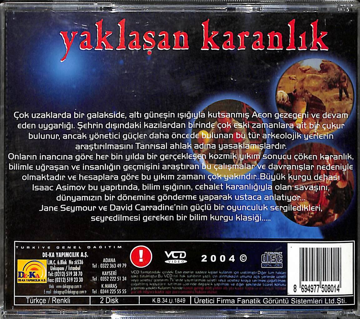 Yaklaşan Karanlık VCD Film (İkinci El) VCD25928 - 2