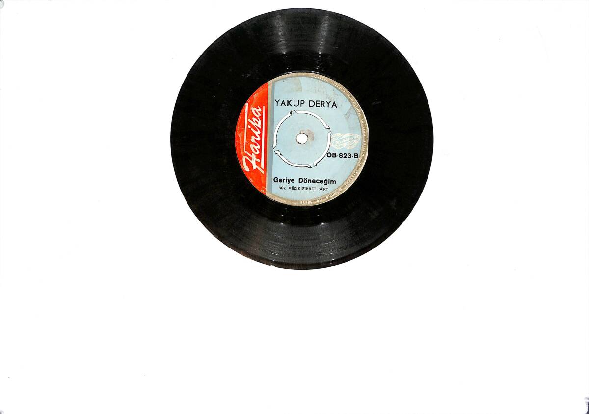 Yakup Derya ‎– Ağlama Sevgilim & Geriye Döneceğim PLAK (10/6.5) PLK26406 - 1