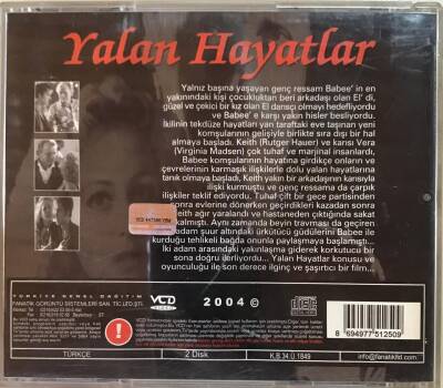 Yalan Hayatlar (Rutger Hauer) VCD Film VCD11629 - 2