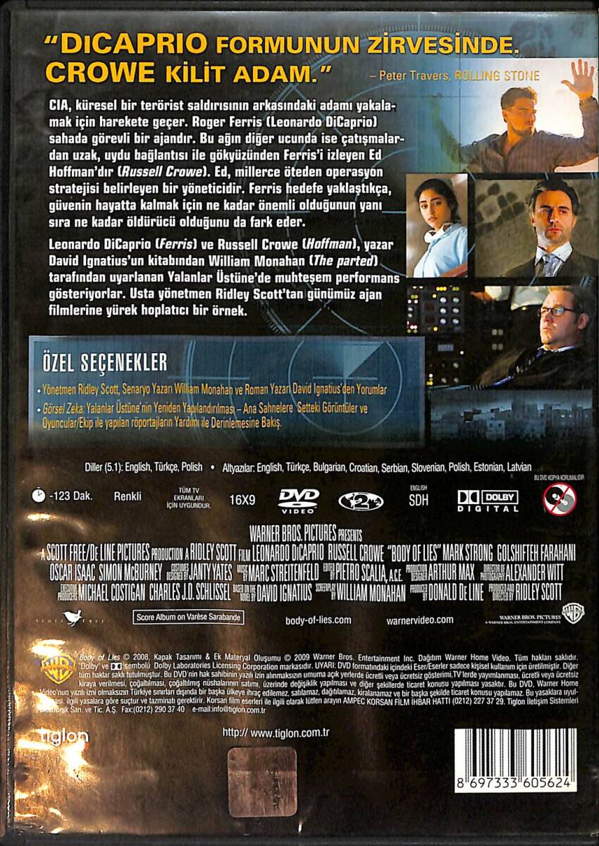 Yalanlar Üstüne DVD Film (İkinci El) DVD2653 - 2