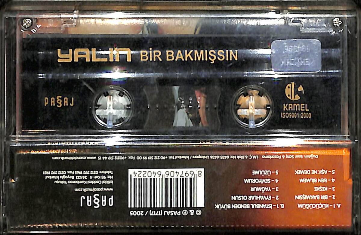Yalın - Bir Bakmışsın Kaset (İkinci El) KST29124 - 2