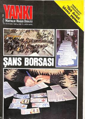 YANKI HAFTALIK HABER DERGİSİ - 23-29 ARALIK 1985 KEMAL SUNAL EFSANESİ BİTTİ Mİ?, DSP DURGUN (BÜLENT-RAHŞAN ECEVİT FOTOLU) DRG998 - 1