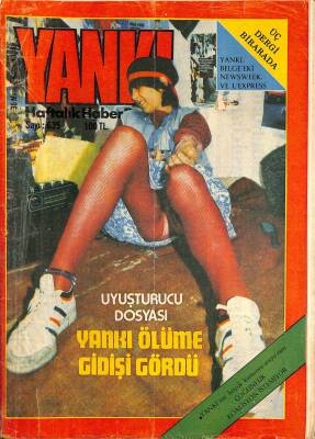 YANKI HAFTALIK HABER DERGİSİ - 30 MAYIS - 5 HAZİRAN 1983 TÜRKİYE GÜZELİ SEÇİMİNDE TAÇ KAVGASI, HÜLYA AVŞAR EVLİ ÇIKINCA JÜRİ BAŞARI KRALİÇE İLAN ETTİ DRG1000 - 1