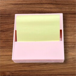 Yapışkanlı Not Kağıdı Standı .Pembe AOB8590 - 3