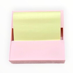 Yapışkanlı Not Kağıdı Standı .Pembe AOB8590 - 2