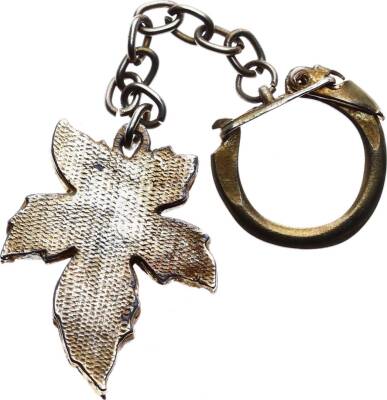 Yaprak Formunda Metal Eski Anahtarlık AKS1070 - 2