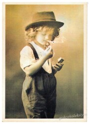 Yaramaz Çocuk Kartpostal KRT2318 - Gökçekoleksiyon