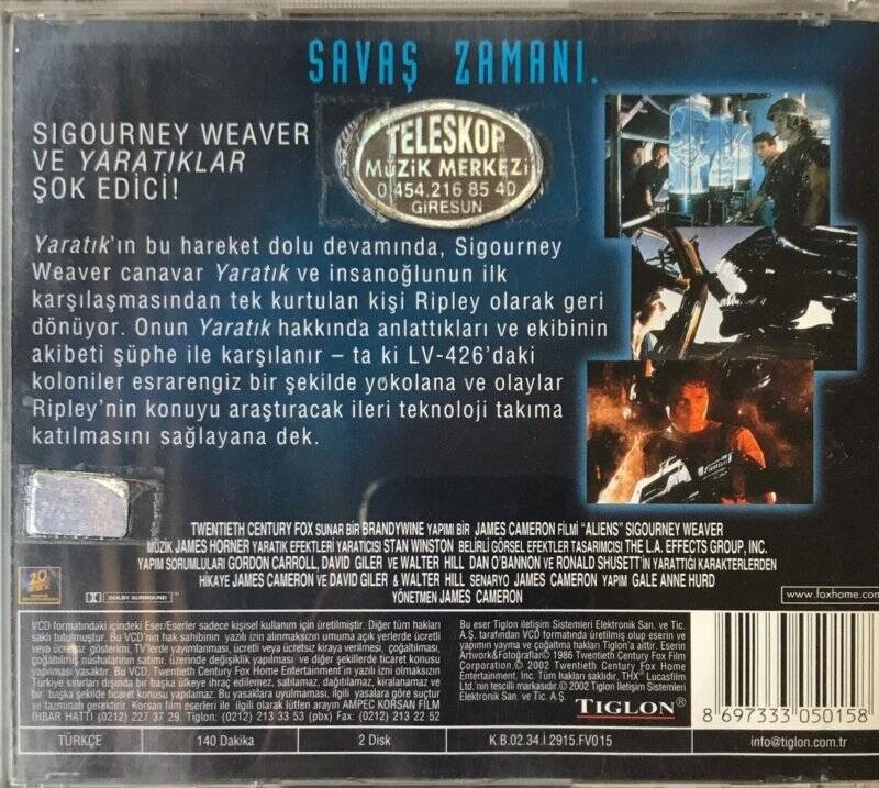 Yaratıklar VCD Film VCD5024 - 2
