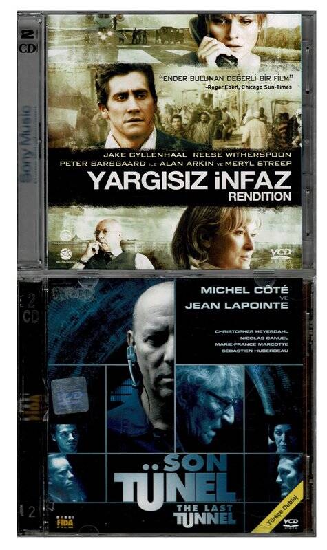 Yargısız İnfaz Son Tünel - 2 Adet VCD Film VCD617 - 1