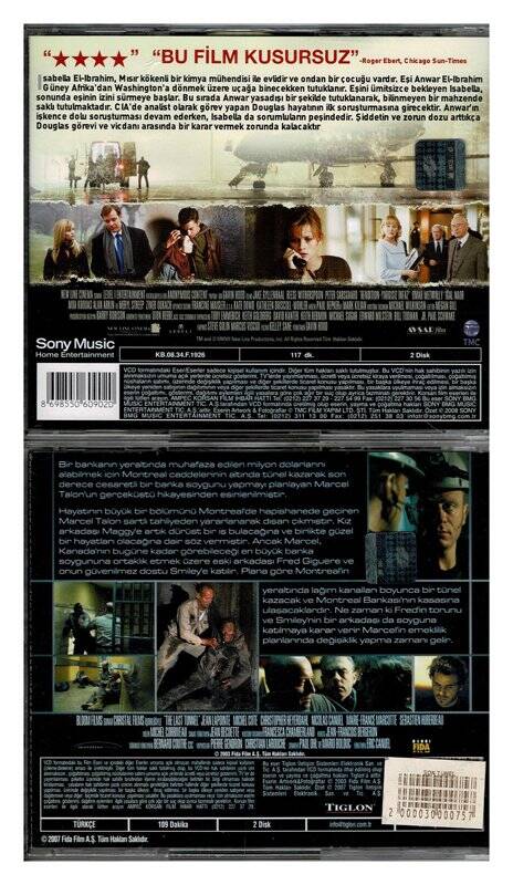 Yargısız İnfaz Son Tünel - 2 Adet VCD Film VCD617 - 2