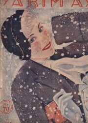 Yarım Ay Dergisi İlmi İçtimai Mecmua Sayı70 1 2.Kanun 1938 Suzan Ve İhsan Okur İle Röportaj NDR49745 - 2