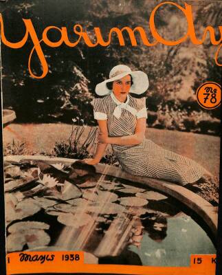 Yarım Ay Dergisi İlmi İçtimai Mecmua Sayı78 1 Mayıs 1938 - Sanguinaires Feneri, Elazık, Jezabel, Dr. Besim Ruşen Kanadlı NDR54207 - 1