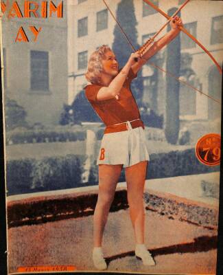 Yarım Ay Dergisi İlmi İçtimai Mecmua Sayı79 15 Mayıs 1938 - Balıkesir Vilayet Salonları ,Cerrahpaşa Hastanesi NDR54206 - 1