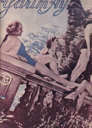 Yarım Ay Dergisi İlmi İçtimai Mecmua Sayı82 1 Temmuz 1938 Gazan Operetinin Temsili NDR49756 - 1