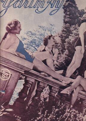 Yarım Ay Dergisi İlmi İçtimai Mecmua Sayı82 1 Temmuz 1938 Gazan Operetinin Temsili NDR49756 - 1