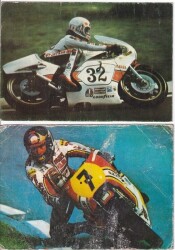 Yarış Motorları 2li Kartpostal KRT10363 - Gökçekoleksiyon