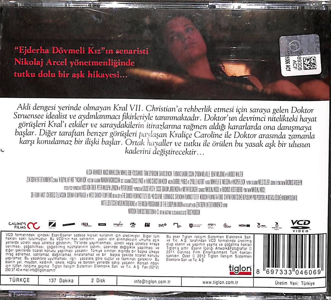 Yasak Aşk - A Royal Affaır Orjinal VCD Film VCD28404 - 2